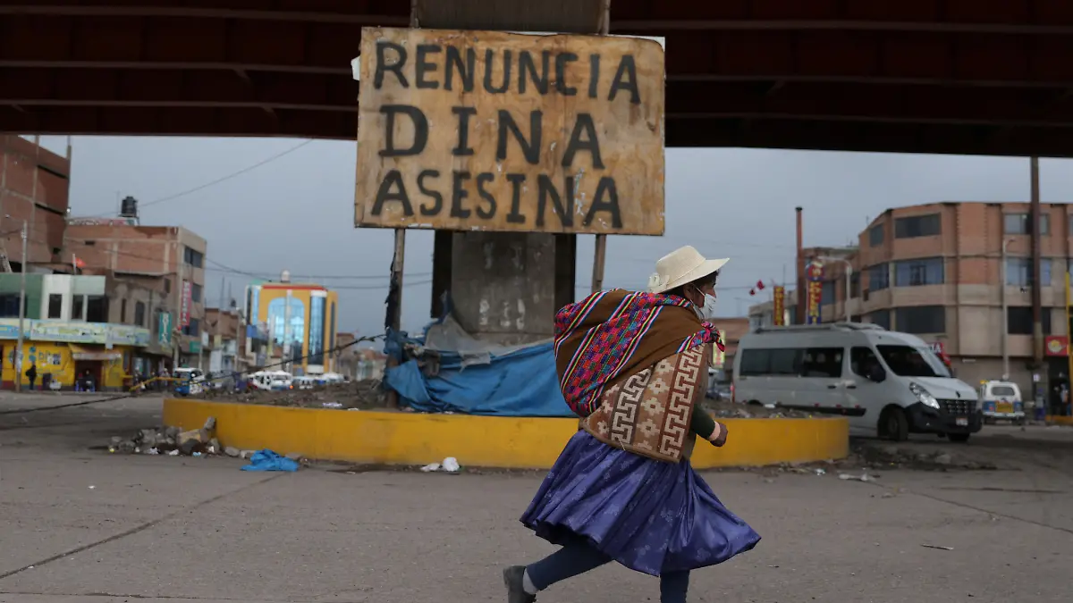 Dina Boluarte 2 protestas 